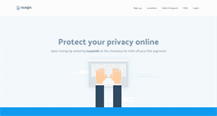 Desktop Screenshot of nuvpn.com
